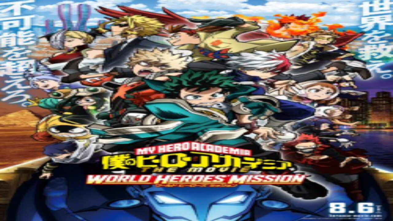 Poster of Boku no Hero Academia the Movie 3 World Heroes Mission