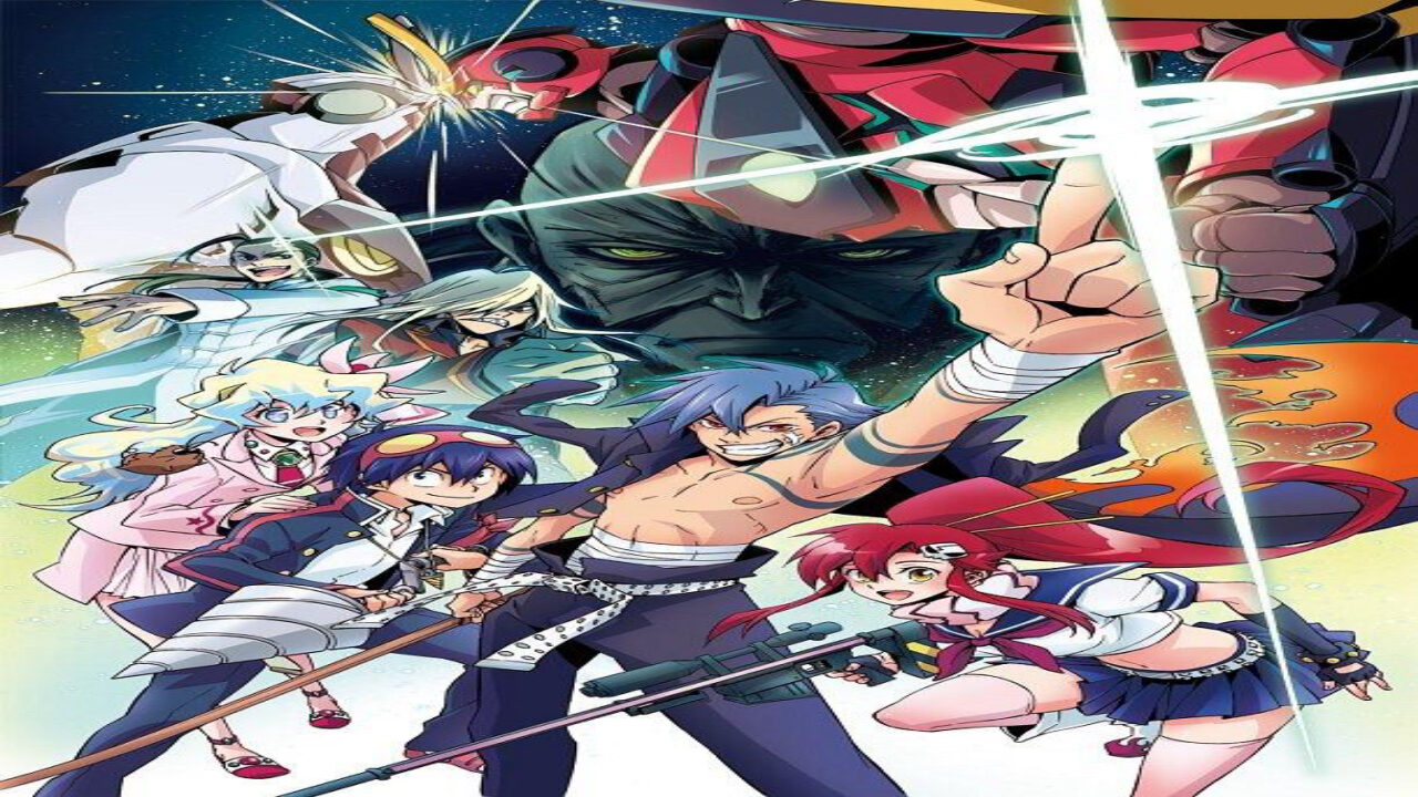 Poster of Tengen Toppa Gurren Lagann Movie 2 Lagann hen