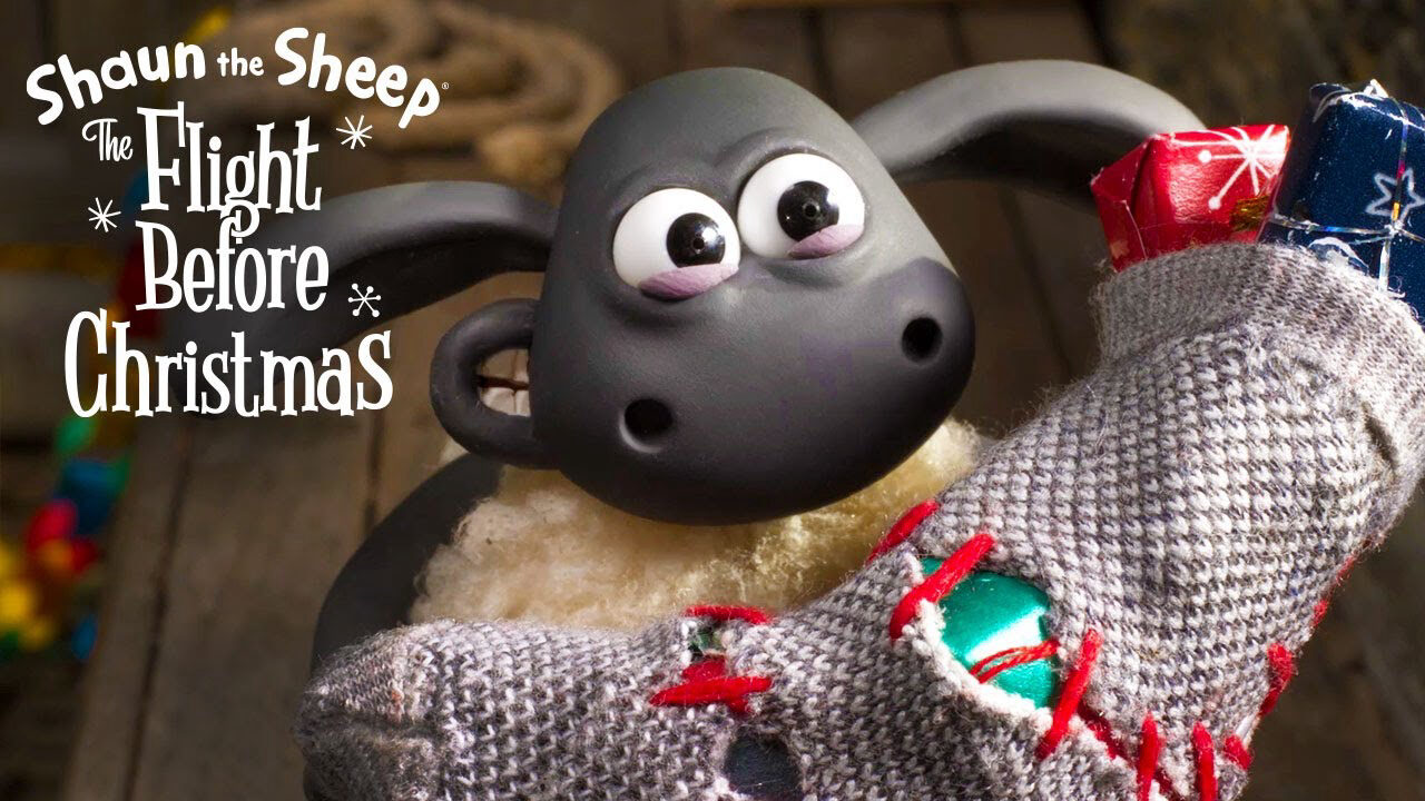 Poster of Shaun the Sheep The Flight Before Christmas