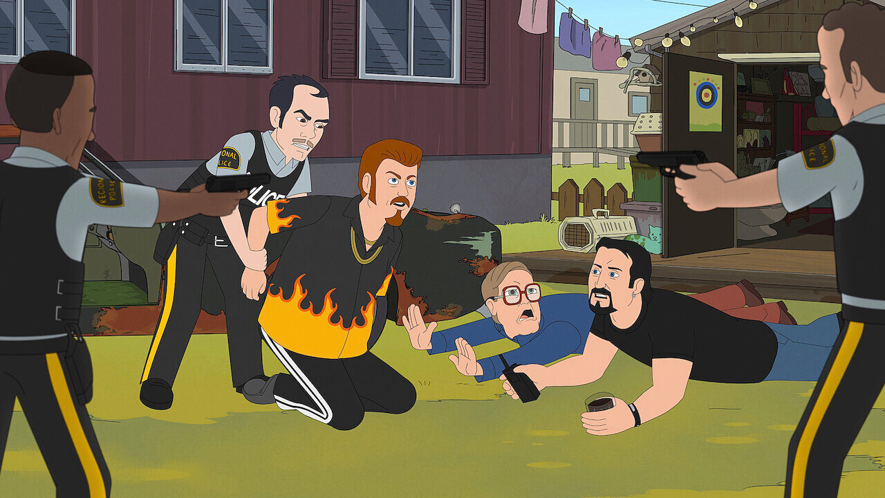 Xem phim Bộ ba trộm cắp Bản hoạt hình ( 1)  - Trailer Park Boys The Animated Series (Season 1) (2019)