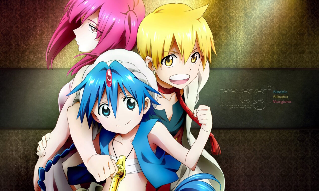 Poster of Magi The Labyrinth of Magic