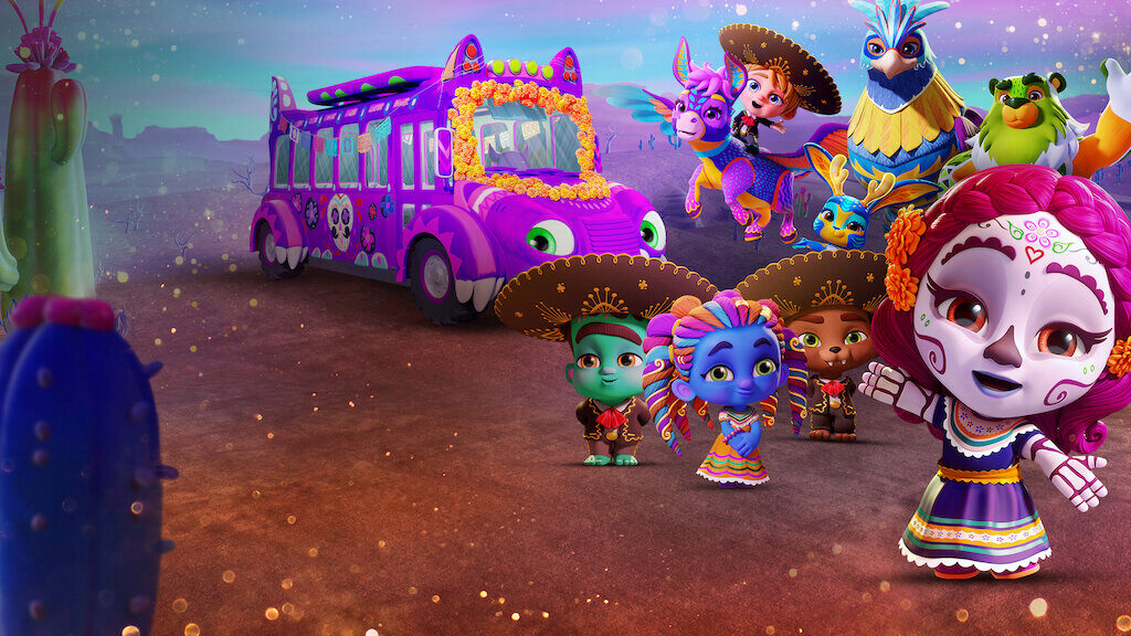 Xem phim Hội Quái Siêu Cấp Ngày hội quái vật  - Super Monsters Dia de los Monsters (2020)