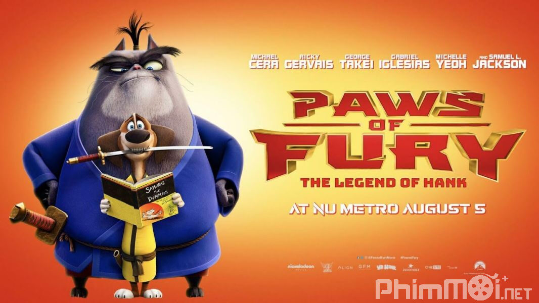 Xem phim Môn Phái Võ Mèo Huyền Thoại Một Chú Chó  - Paws of Fury The Leg of Hank (2022)