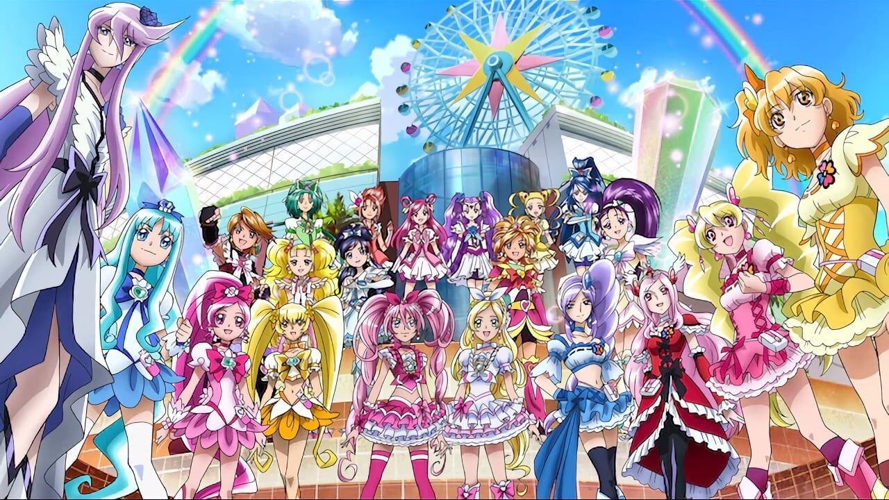 Poster of Precure All Stars Movie Dx3 Mirai Ni Todoke