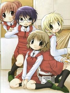 Poster of Hidamari Sketch Sae Hiro Sotsugyou hen