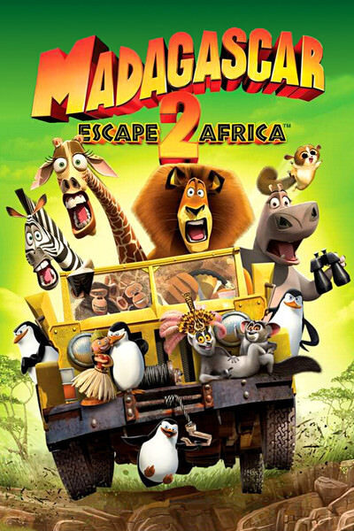 Poster of Madagascar 2 Tẩu thoát đến Phi Châu