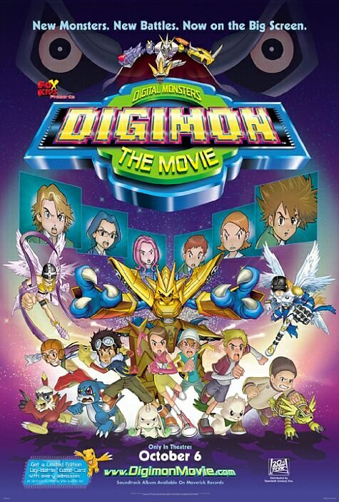 Poster of Digimon Adventure The Movie