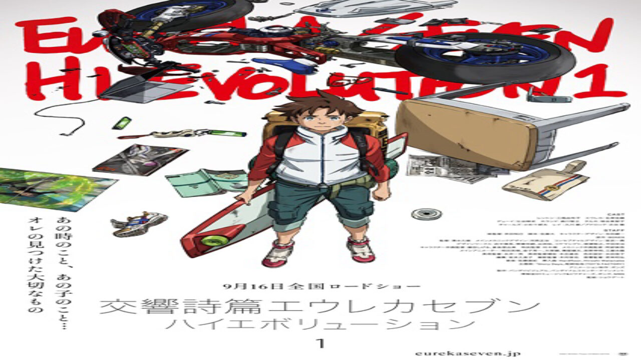 Poster of Koukyoushihen Eureka Seven Hi Evolution 1