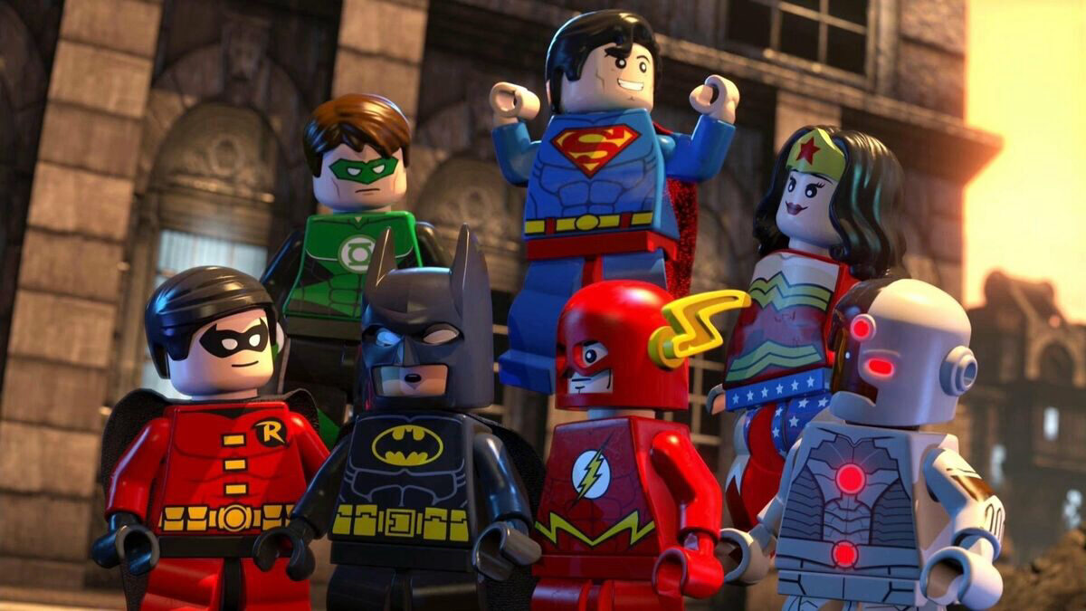 Poster of Lego Batman The Movie DC Super Heroes Unite