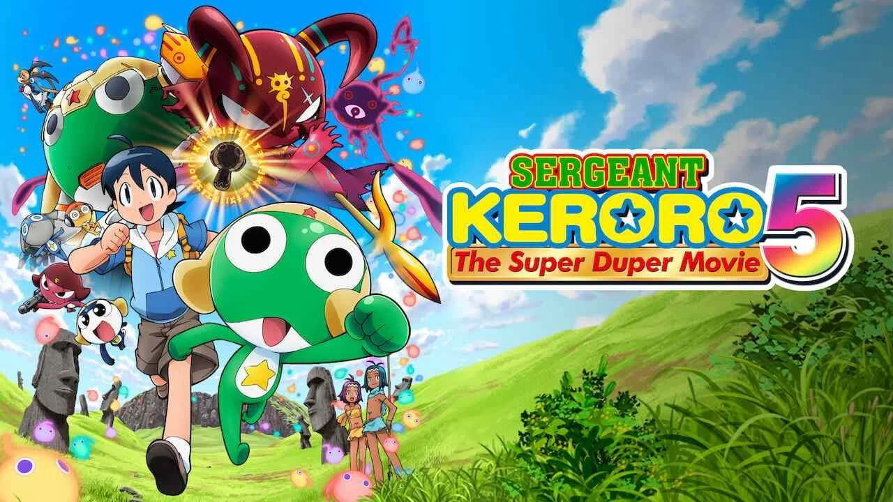 Poster of Keroro Gunsou Movie 5 Tanjou Kyuukyoku Keroro Kiseki No Jikuu Jima De Arimasu