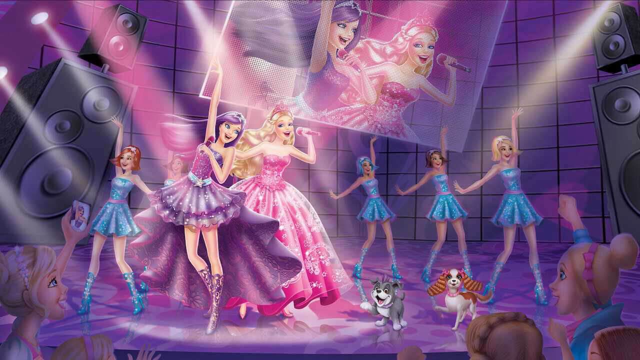 Poster of Barbie The Princess và the Popstar