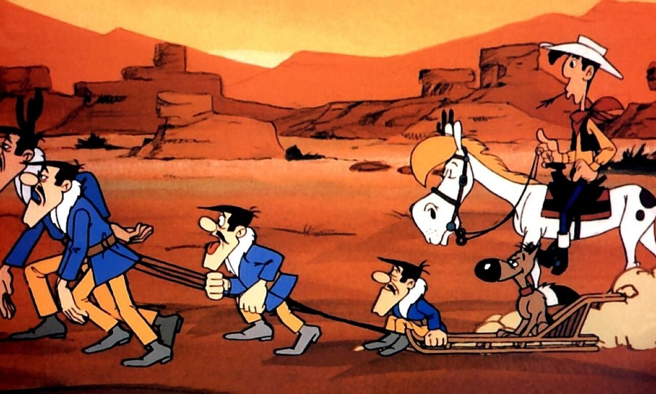 Xem phim Lucky Luke Anh Em Nhà Daltons  - Lucky Luke The Daltons On The Loose ()